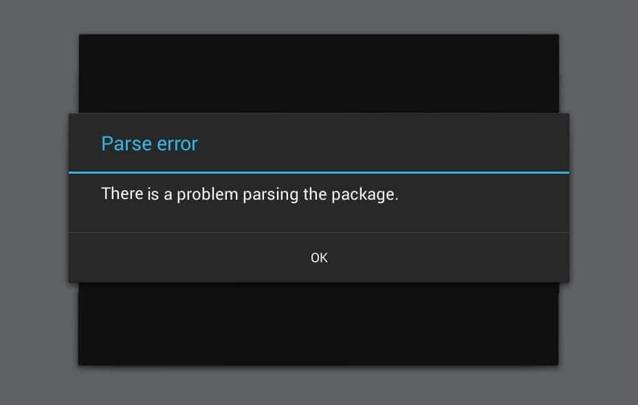 Kodi Download Android Problem Parsing